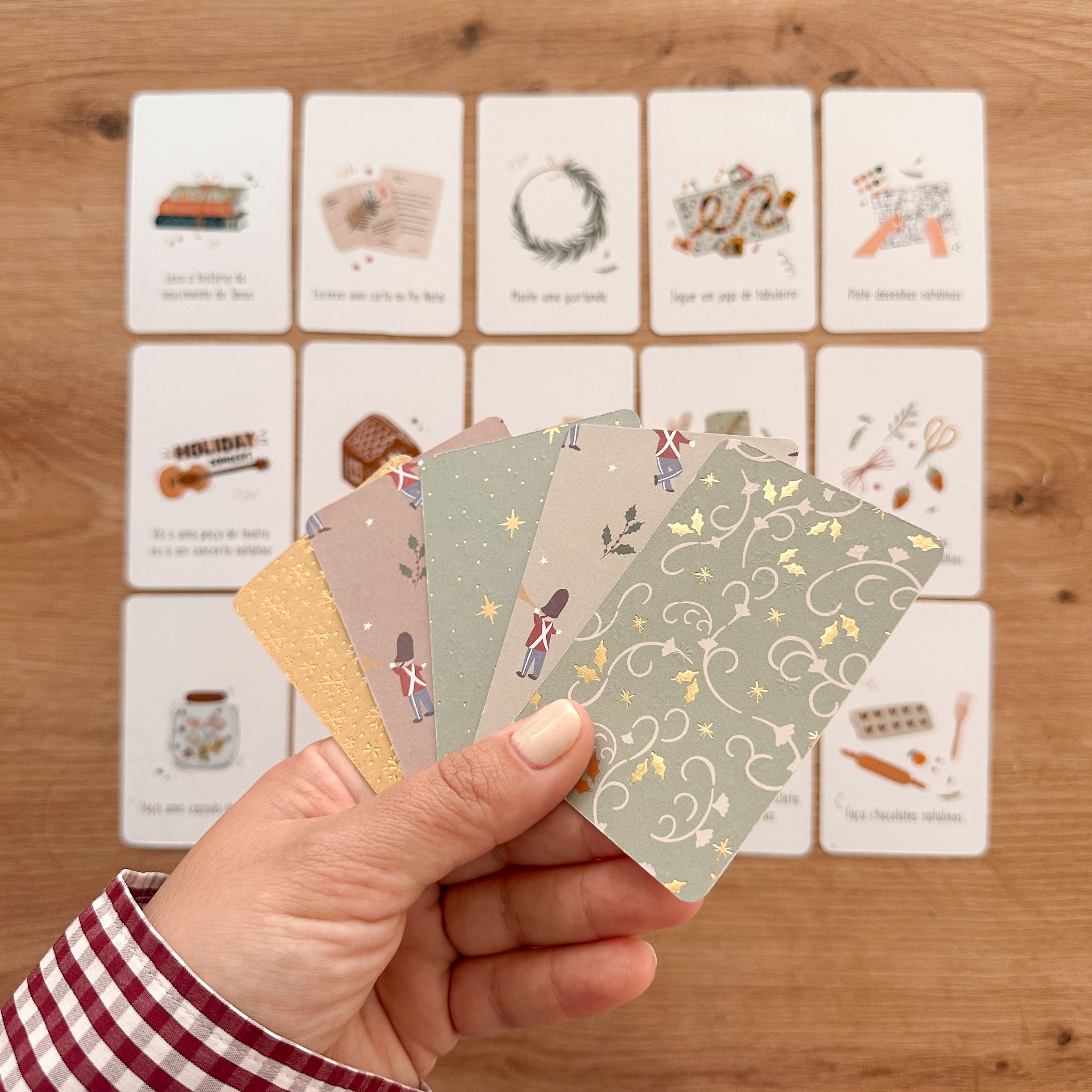 Cartas de atividades - Advento