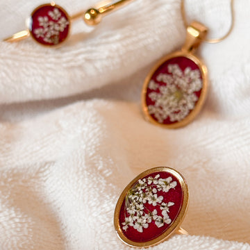 Box renda da rainha - vinho