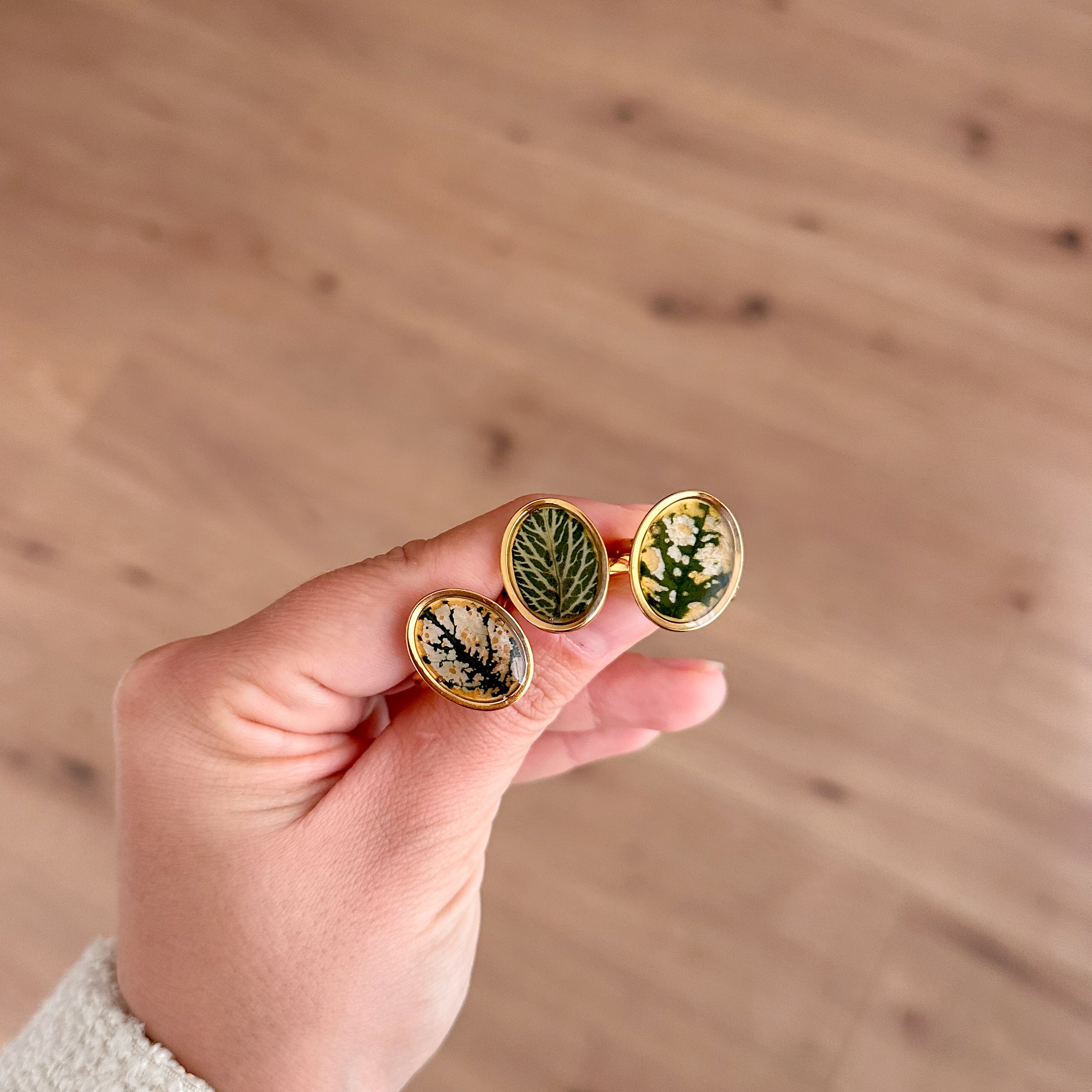 Anel confete/moisaico