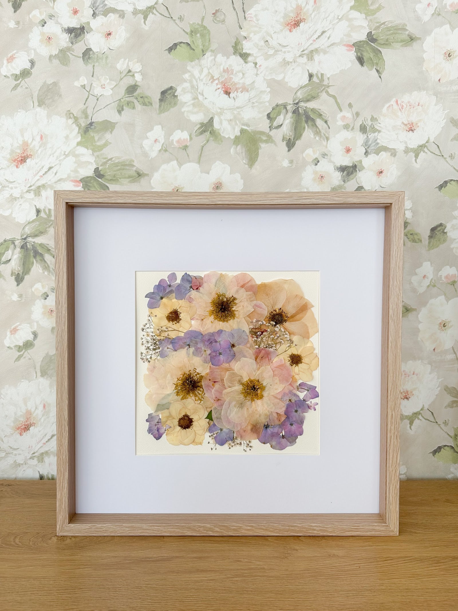 Preservação em moldura 50x50cm