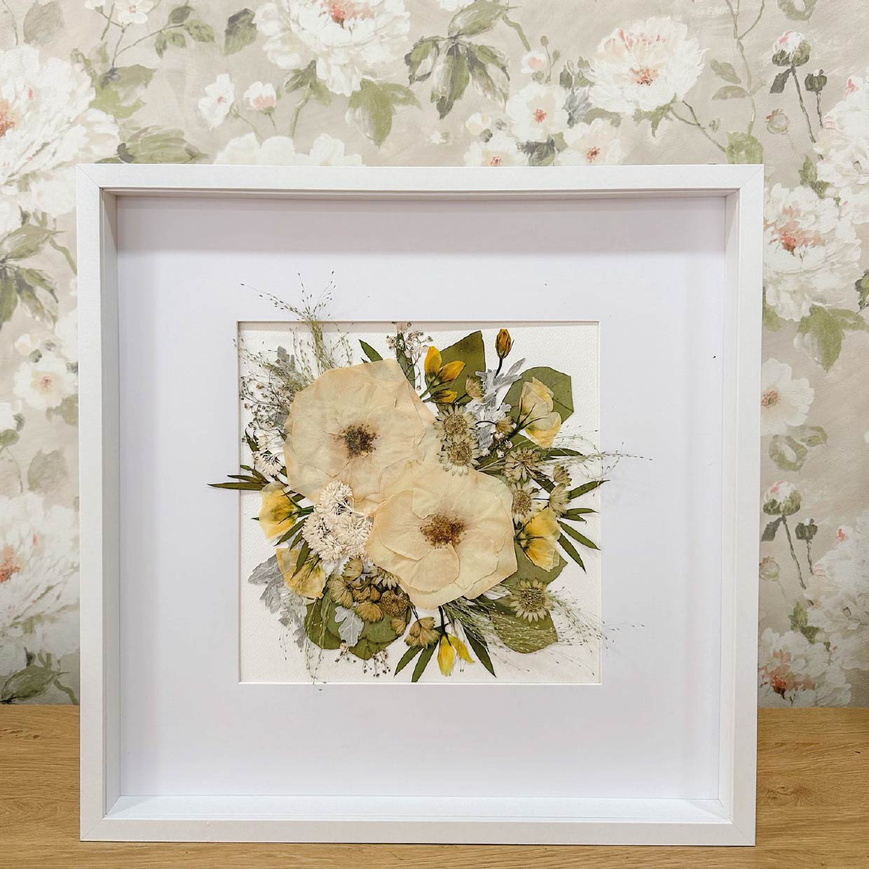 Preservação em moldura 50x50cm